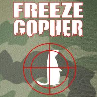 Freeze Gopher Target Legacy Tie Dye Trucker Hat