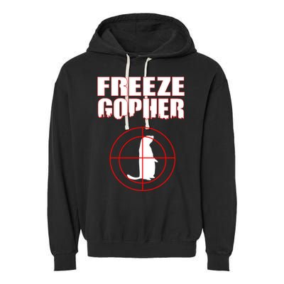 Freeze Gopher Target Garment-Dyed Fleece Hoodie