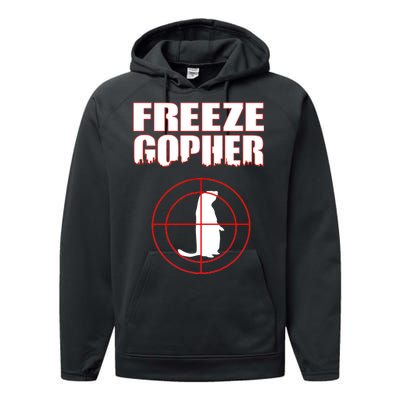 Freeze Gopher Target Performance Fleece Hoodie