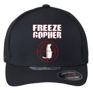 Freeze Gopher Target Flexfit Unipanel Trucker Cap