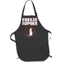 Freeze Gopher Target Full-Length Apron With Pockets