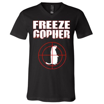 Freeze Gopher Target V-Neck T-Shirt