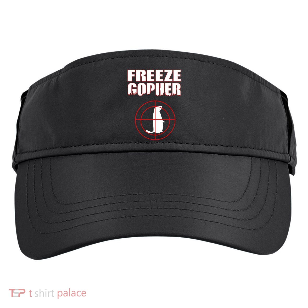 Freeze Gopher Target Adult Drive Performance Visor