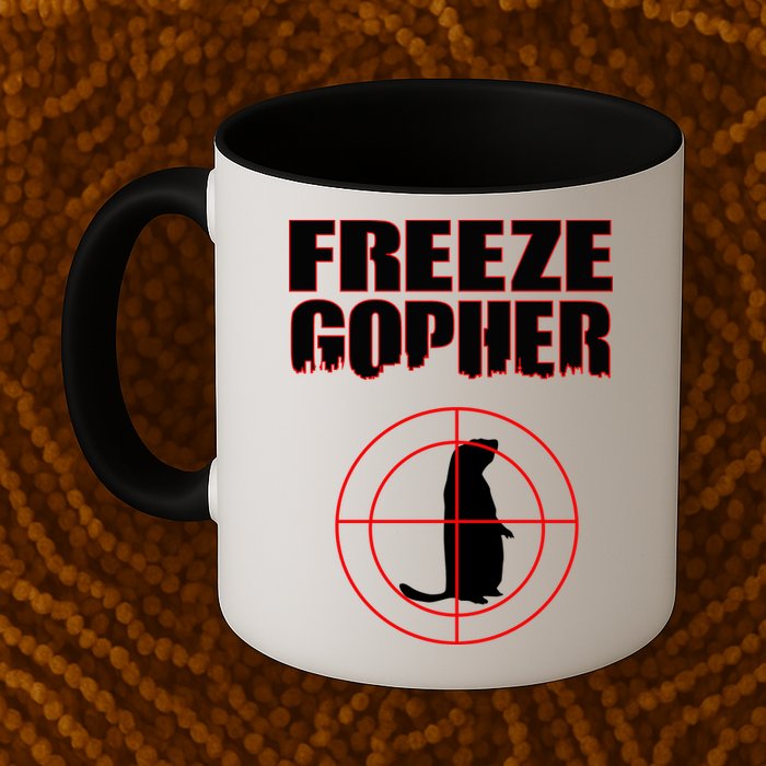 Freeze Gopher Target Mug