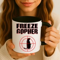 Freeze Gopher Target Mug