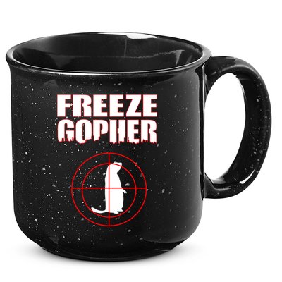 Freeze Gopher Target 15oz Campfire Ceramic Mug