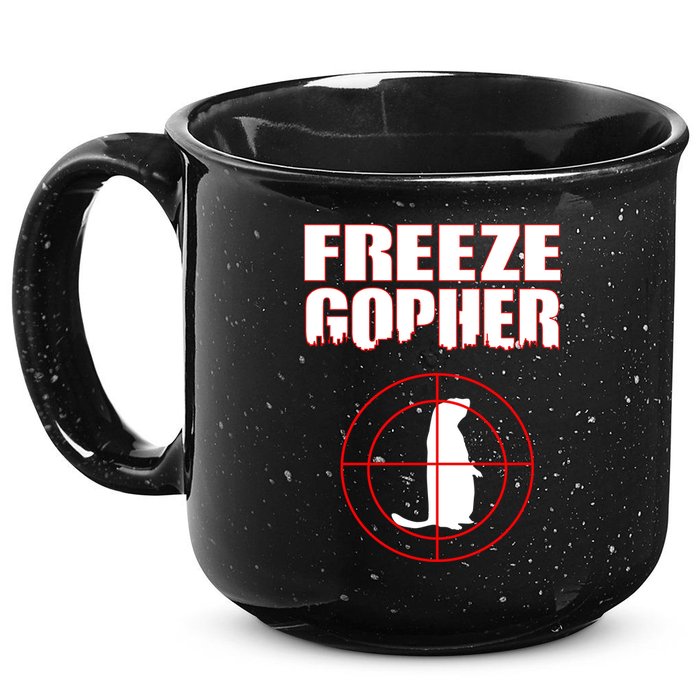 Freeze Gopher Target 15oz Campfire Ceramic Mug