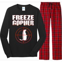 Freeze Gopher Target Long Sleeve Pajama Set