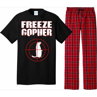 Freeze Gopher Target Pajama Set