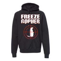 Freeze Gopher Target Premium Hoodie