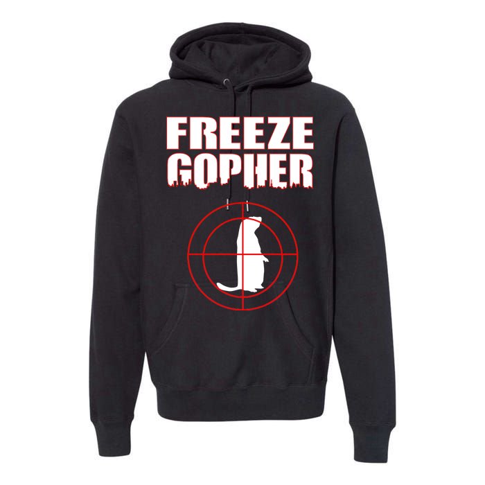 Freeze Gopher Target Premium Hoodie