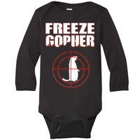 Freeze Gopher Target Baby Long Sleeve Bodysuit