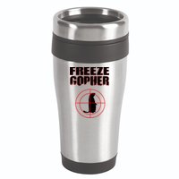 Freeze Gopher Target 16oz Travel Tumbler