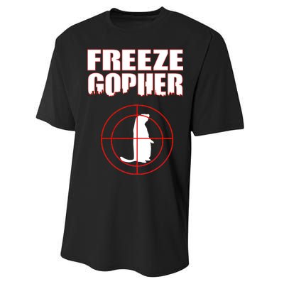 Freeze Gopher Target Performance Sprint T-Shirt