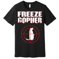 Freeze Gopher Target Premium T-Shirt