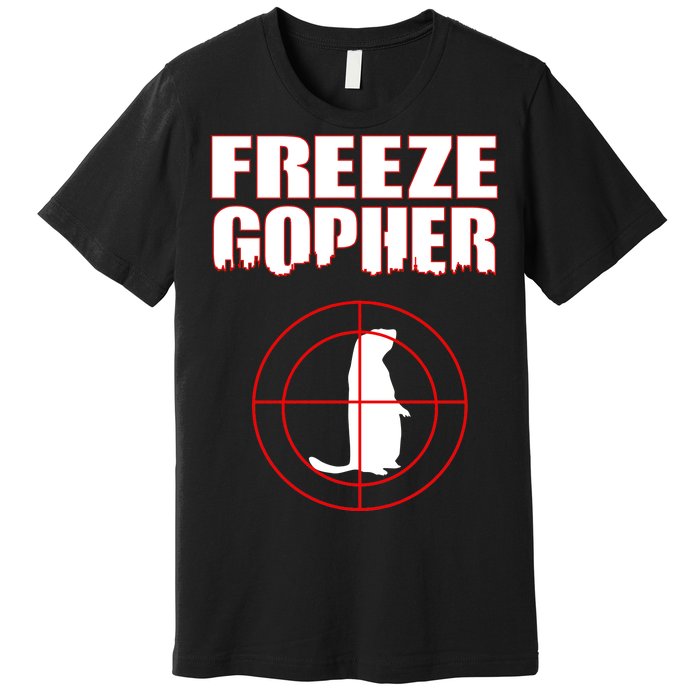 Freeze Gopher Target Premium T-Shirt