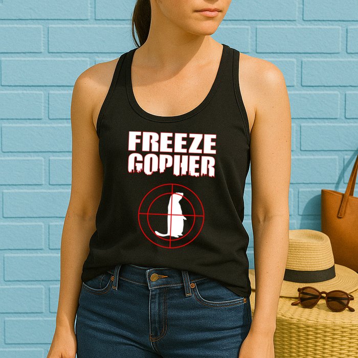 Freeze Gopher Target Womens Tank Top