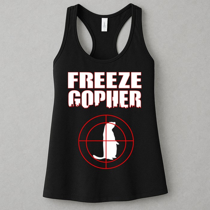 Freeze Gopher Target Womens Tank Top