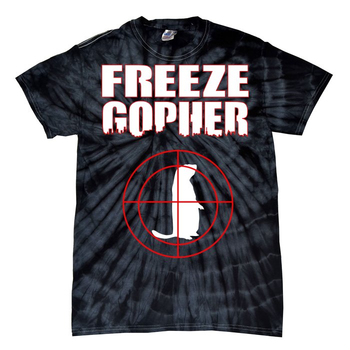 Freeze Gopher Target Tie-Dye T-Shirt