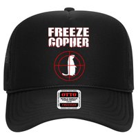 Freeze Gopher Target Trucker Hat