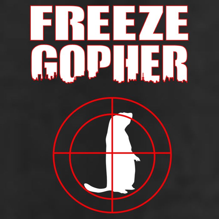 Freeze Gopher Target Trucker Hat