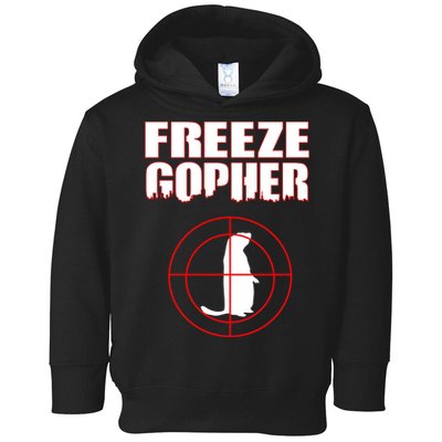 Freeze Gopher Target Toddler Hoodie