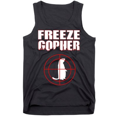Freeze Gopher Target Tank Top