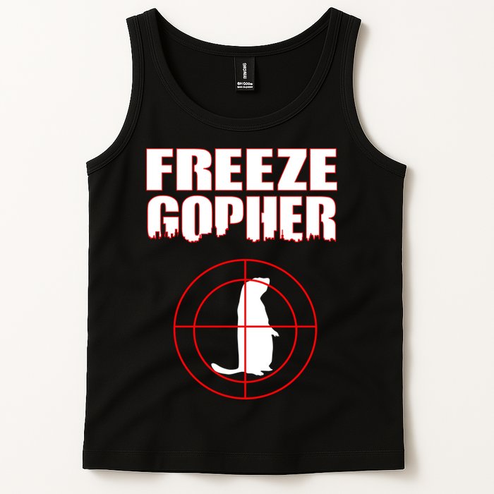 Freeze Gopher Target Tank Top