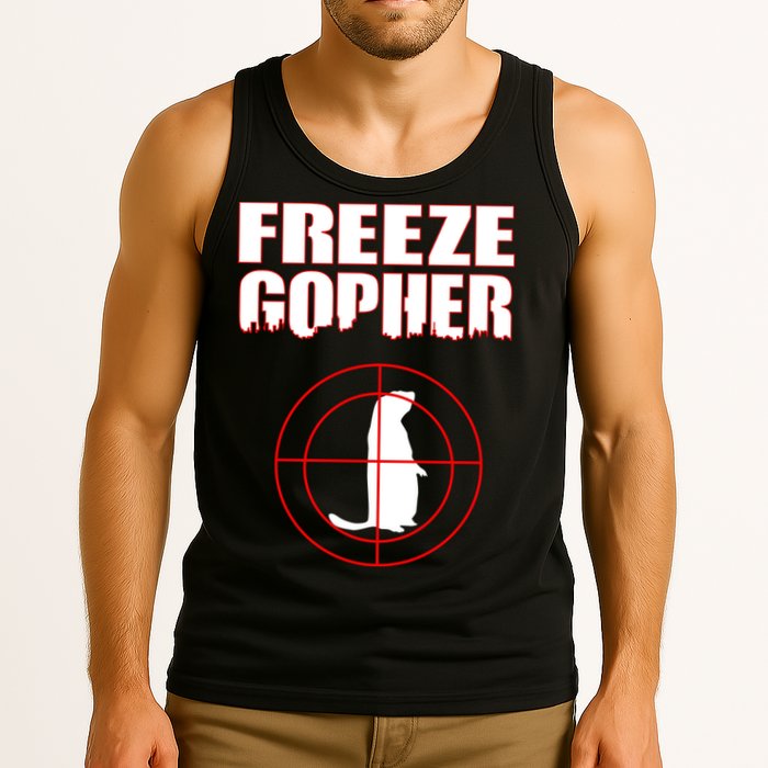 Freeze Gopher Target Tank Top