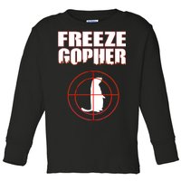 Freeze Gopher Target Toddler Long Sleeve Shirt