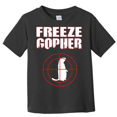 Freeze Gopher Target Toddler T-Shirt