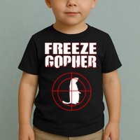Freeze Gopher Target Toddler T-Shirt