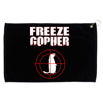 Freeze Gopher Target Grommeted Golf Towel