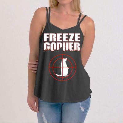 Freeze Gopher Target Women's Strappy Tank