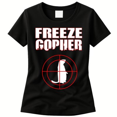 Freeze Gopher Target Womens T-Shirt