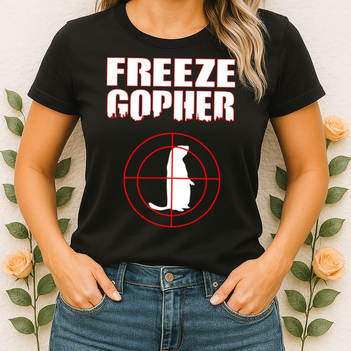 Freeze Gopher Target Womens T-Shirt
