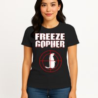 Freeze Gopher Target Womens T-Shirt