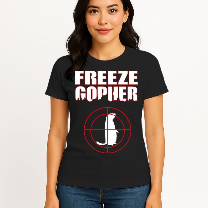 Freeze Gopher Target Womens T-Shirt