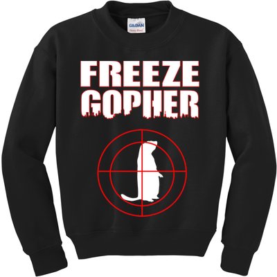 Freeze Gopher Target Kids Sweatshirt