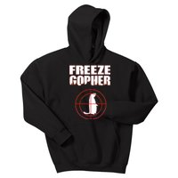 Freeze Gopher Target Kids Hoodie