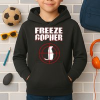 Freeze Gopher Target Kids Hoodie