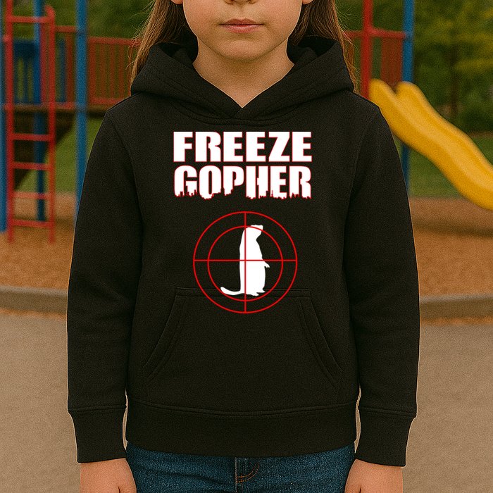 Freeze Gopher Target Kids Hoodie