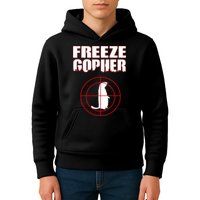 Freeze Gopher Target Kids Hoodie
