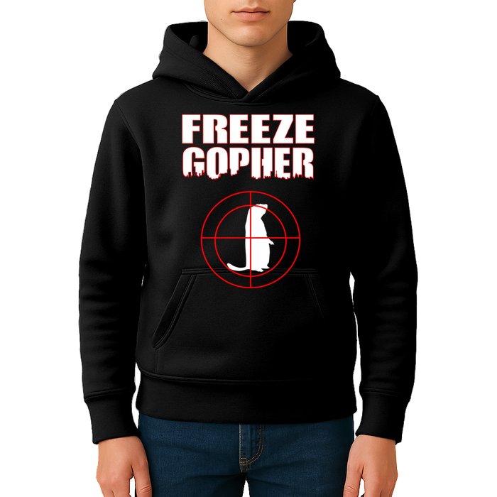 Freeze Gopher Target Kids Hoodie