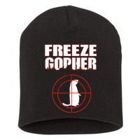 Freeze Gopher Target Short Acrylic Beanie