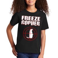 Freeze Gopher Target Kids T-Shirt