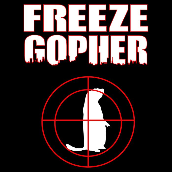 Freeze Gopher Target Kids T-Shirt