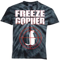 Freeze Gopher Target Kids Tie-Dye T-Shirt