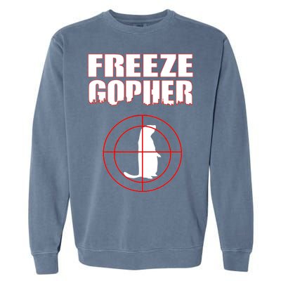 Freeze Gopher Target Garment-Dyed Sweatshirt