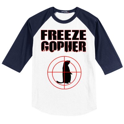 Freeze Gopher Target Baseball Sleeve Shirt